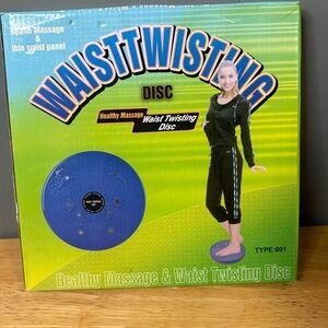 NIB Antislip Waist Twisting Disc Workout Fitness Body Abdominal Exercise Plate